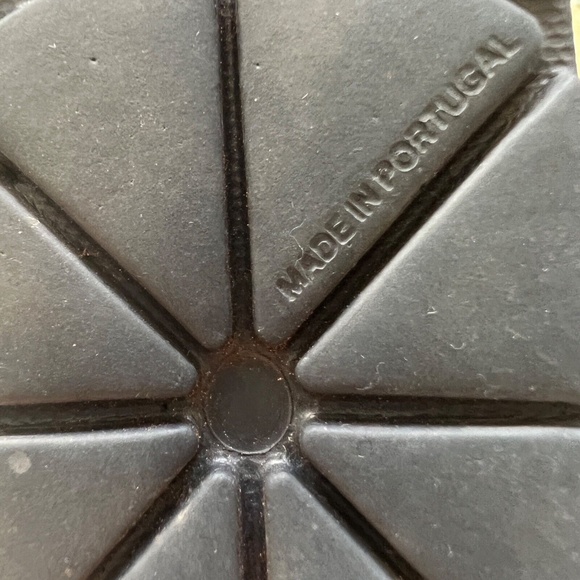 Lemon Jelly Platform Slides Sandals Blue Red Soles Wedges Slip On Size 39 US 9 - Picture 11 of 12